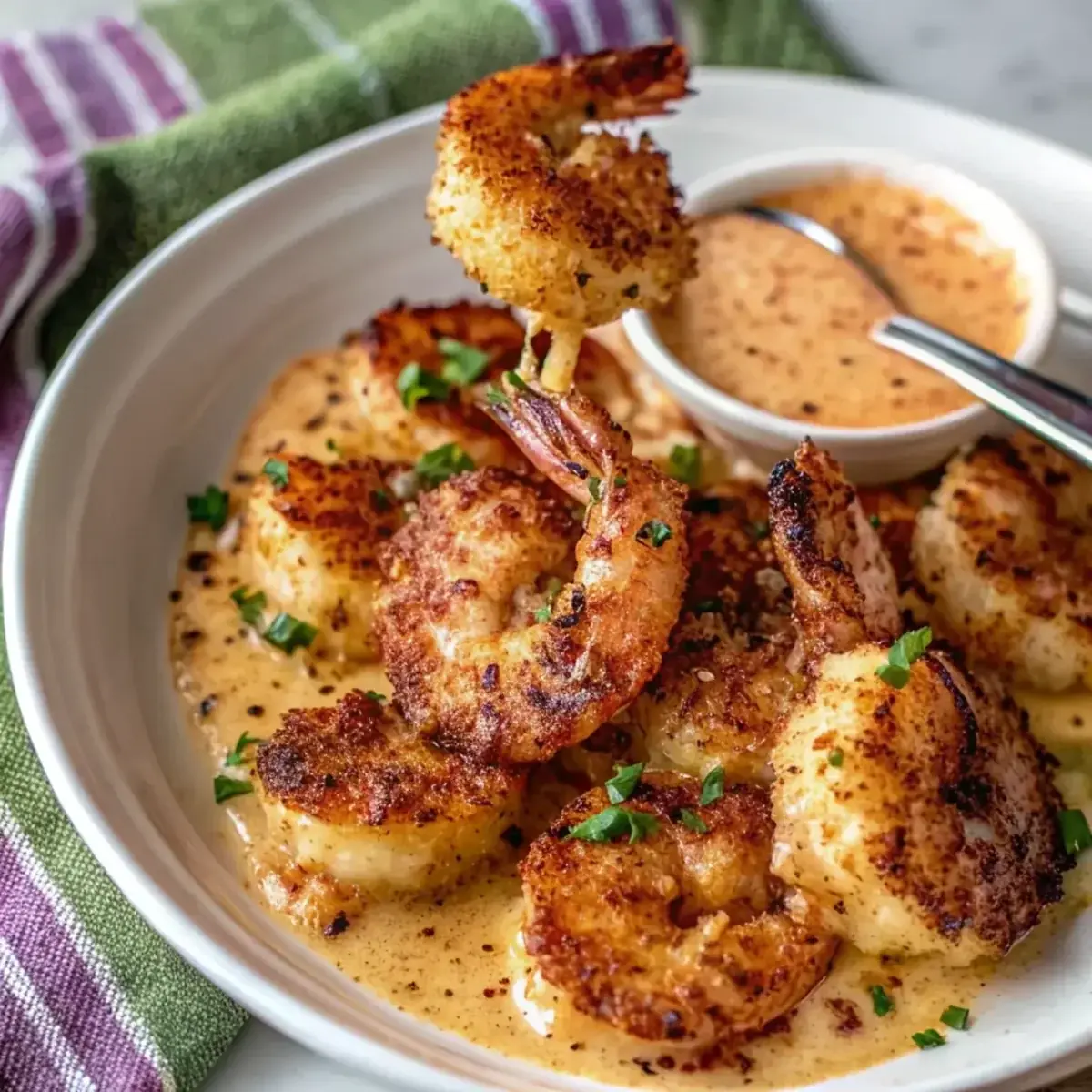 Baked Coconut Shrimp with Sweet Chili Mayo - easy high protein recipe