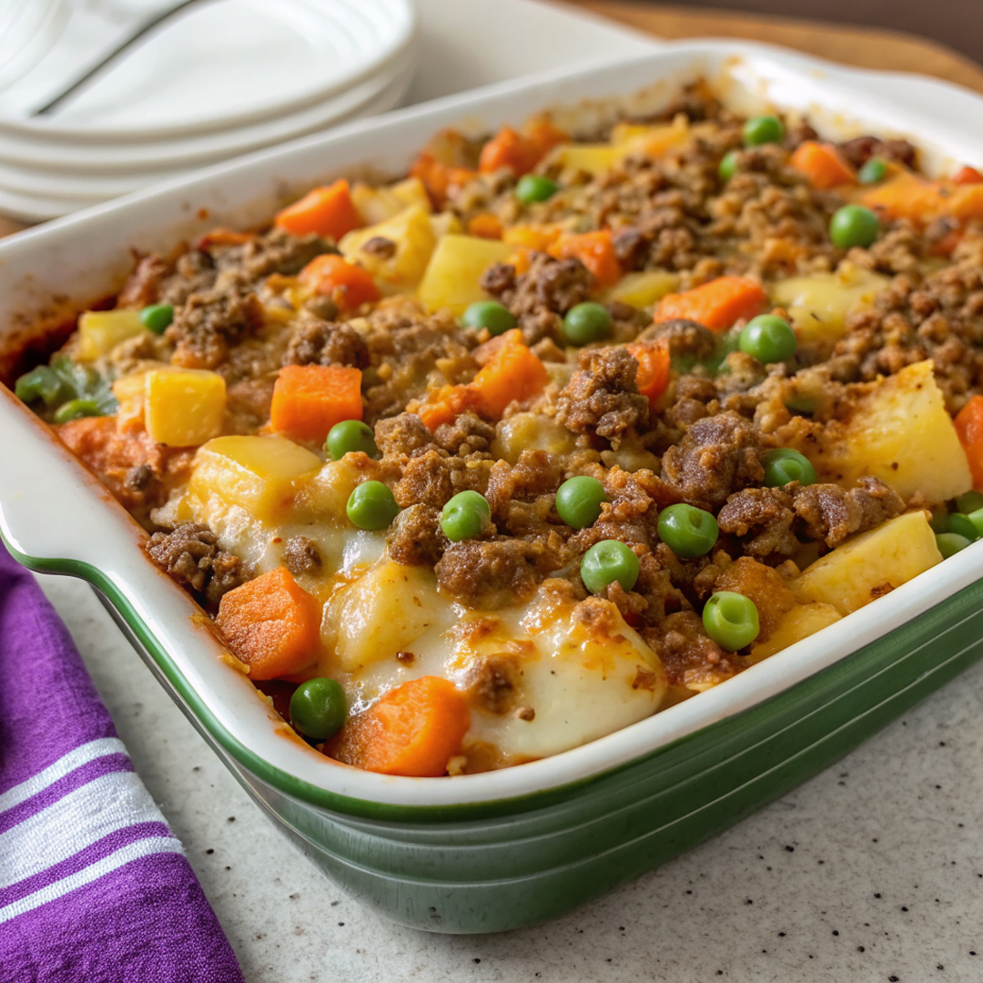Cheesy Hobo Casserole Delight image1
