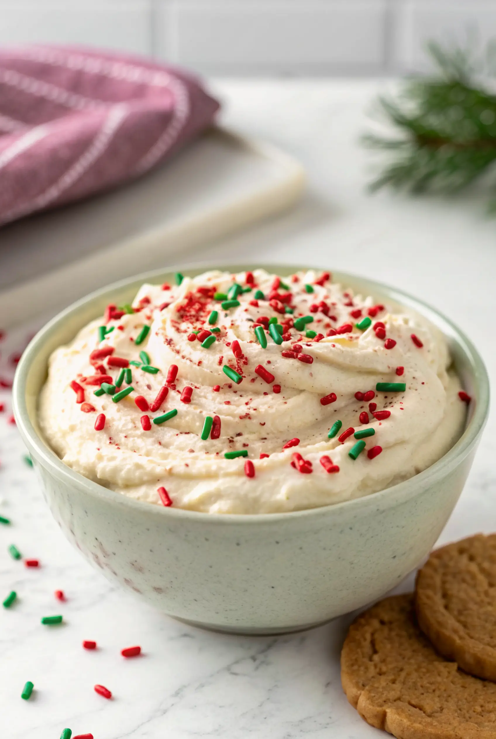 Christmas Sugar Cookie Dip image1