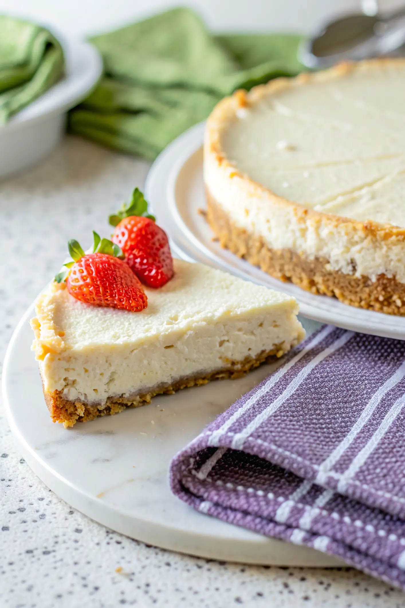 Creamy Cottage Cheese Cheesecake Delight image1