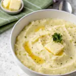 Creamy Cottage Cheese Mashed Potatoes - easy high protein recipe