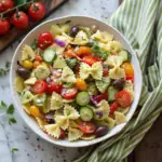 Creamy Feta Pasta Salad Delight - easy high protein recipe