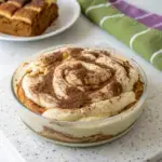 Delish Cinnamon Swirl Protein Cake - easy high protein recipe