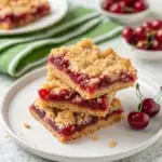 Easy Cherry Crumble Bars Recipe - easy high protein recipe