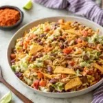 Easy Frito Cowboy Cabbage Skillet - easy high protein recipe