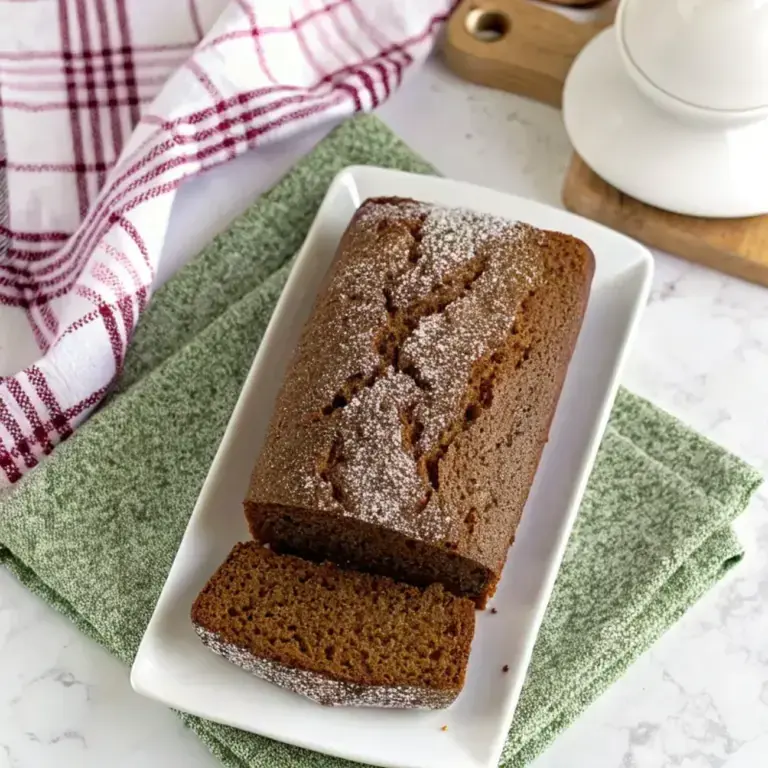 Easy Homemade Gingerbread Loaf image1