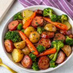 Easy Honey Garlic Kielbasa Dinner image1