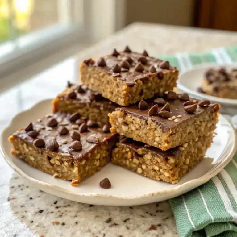 Easy No Bake Protein Bars - easy high protein recipe