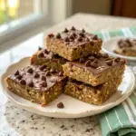 Easy No Bake Protein Bars - easy high protein recipe