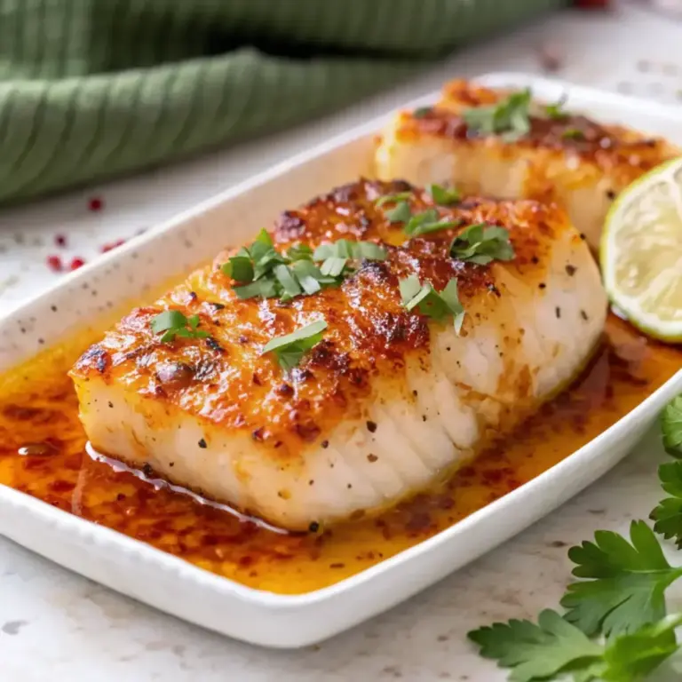 Healthy Baked Honey Cod Recipe - easy high protein recipe