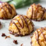 No Bake Salted Caramel Coconut Macaroons image1