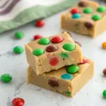 Peanut Butter Fudge with M&Ms image1