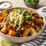 Quick Loaded Potato Taco Bowl image1