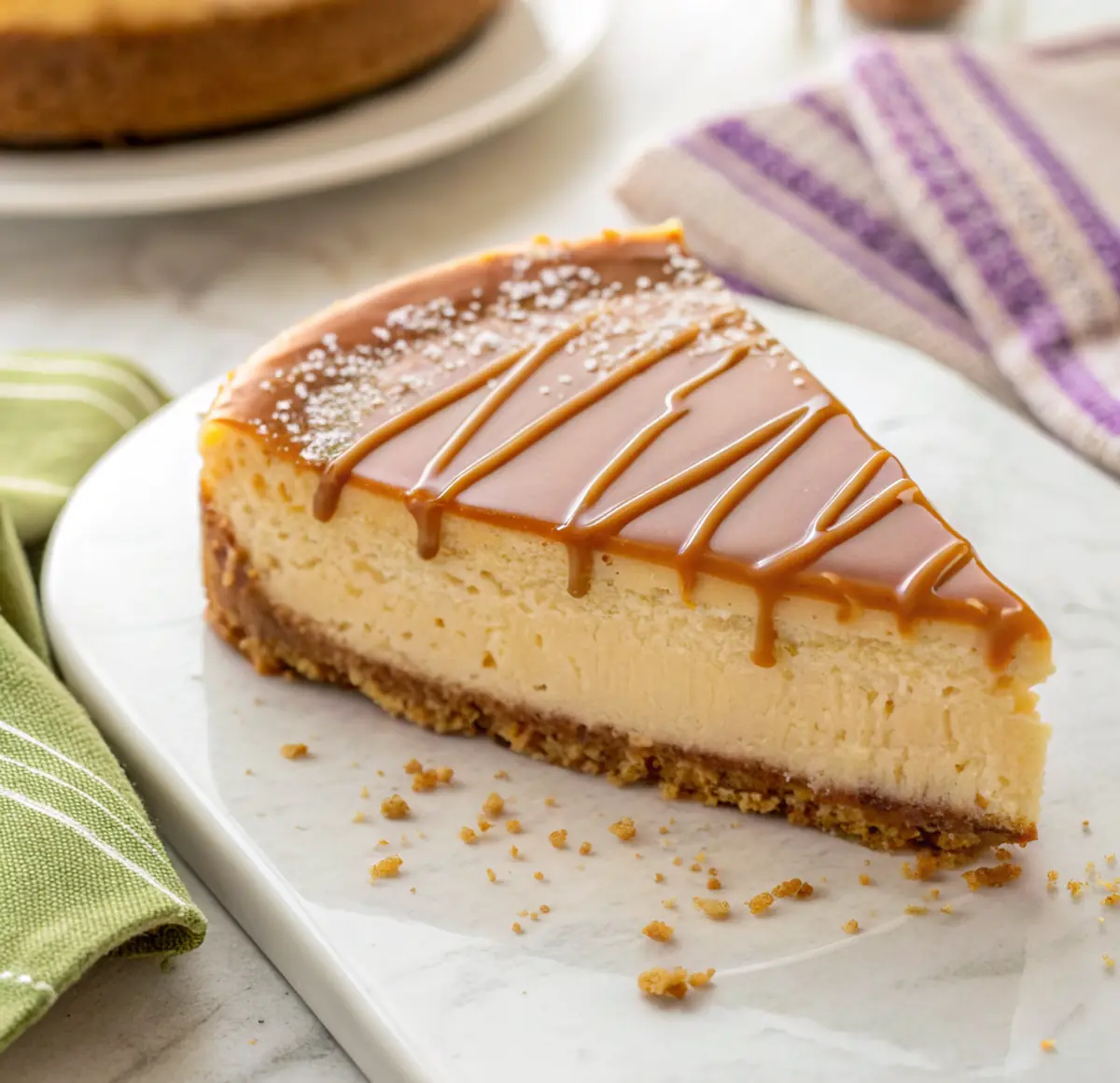 Salted Caramel Cheesecake Delight - easy high protein recipe