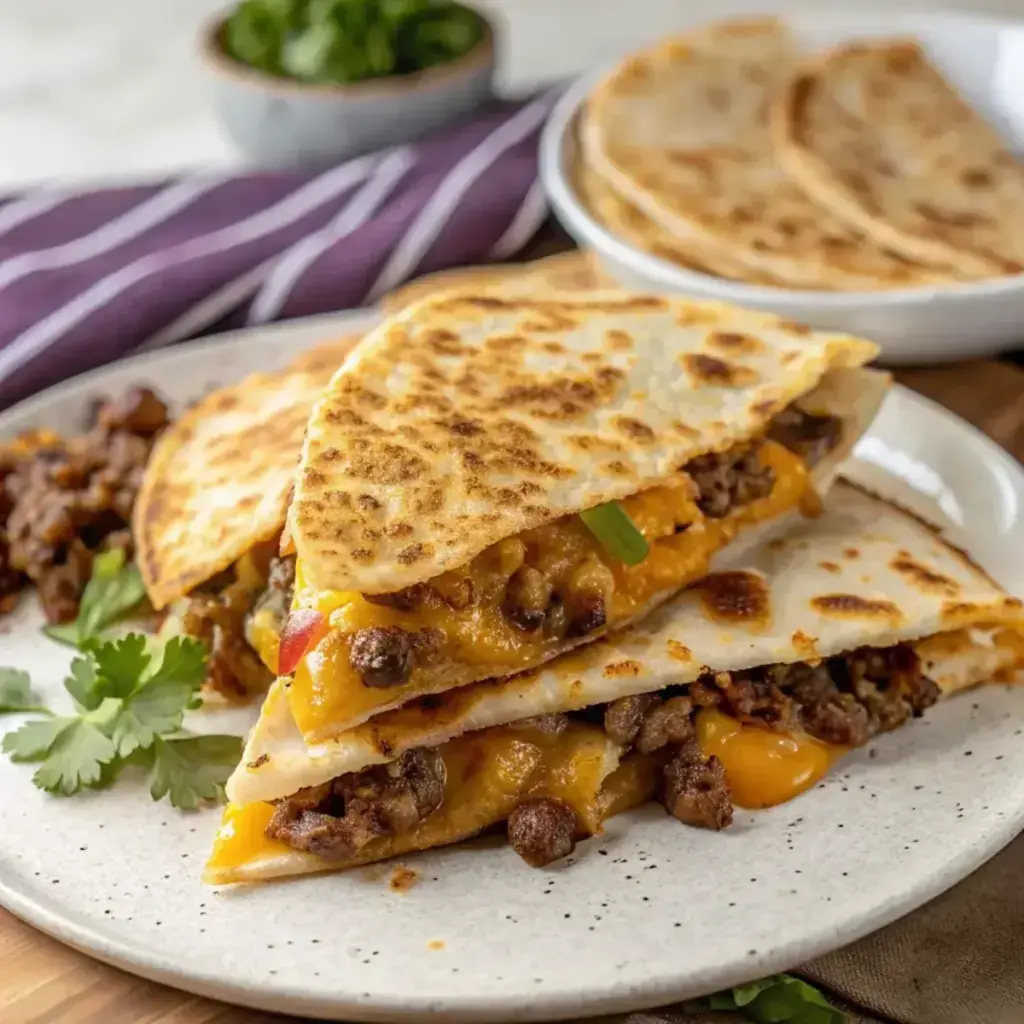 Smashburger Quesadillas Recipe, one of our 30g protein dinners