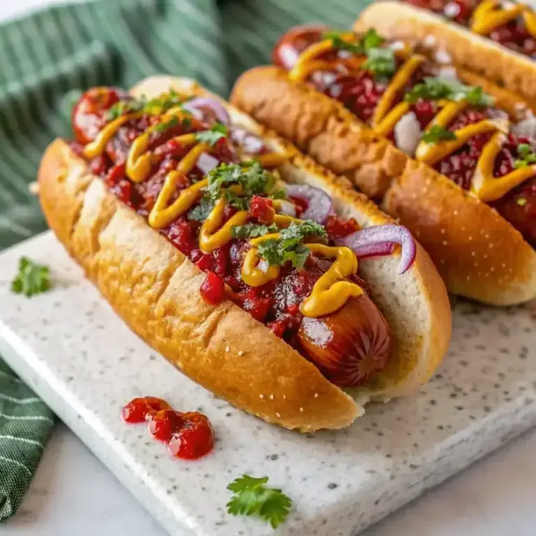 Spicy Firecracker Hot Dogs - easy high protein recipe