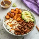 Viral High Protein Cottage Cheese Taco Bowl - easy high protein recipe