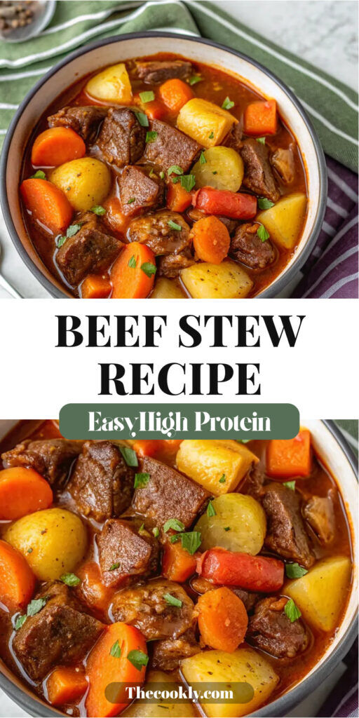 Tender Beef Stew Recipe for a High Protein Dinner