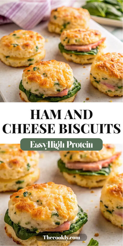 Protein Packed Ham and Cheese Biscuits for a Hearty Lunch