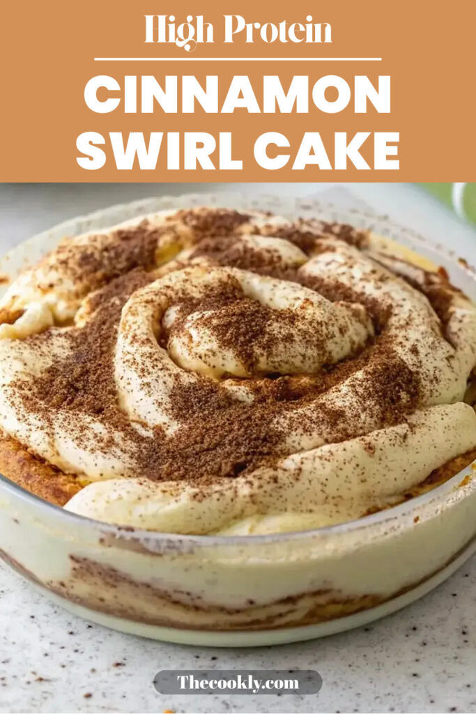 Cinnamon Swirl Protein Cake for a Delicious Treat