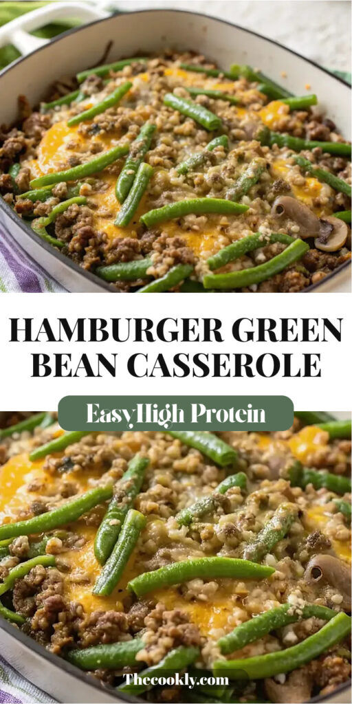 Simplified Hamburger Green Bean Casserole Recipe