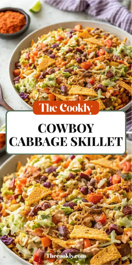 Frito Cowboy Cabbage Skillet with Savory Flavors