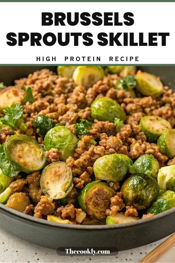 Savory Brussels Sprouts Turkey Skillet Recipe for Any Night