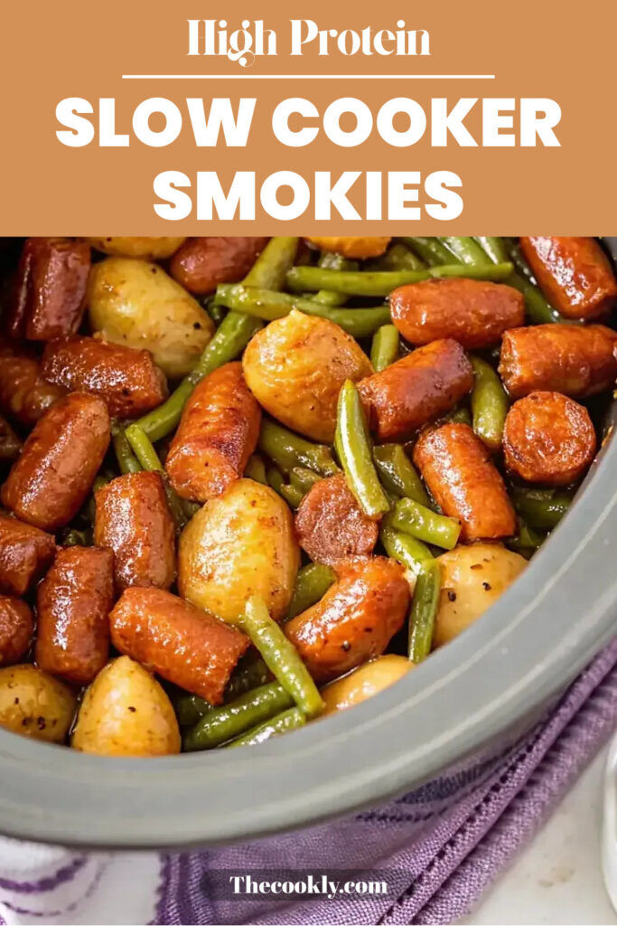 Easy Slow Cooker Potatoes and Lil Smokies Recipe