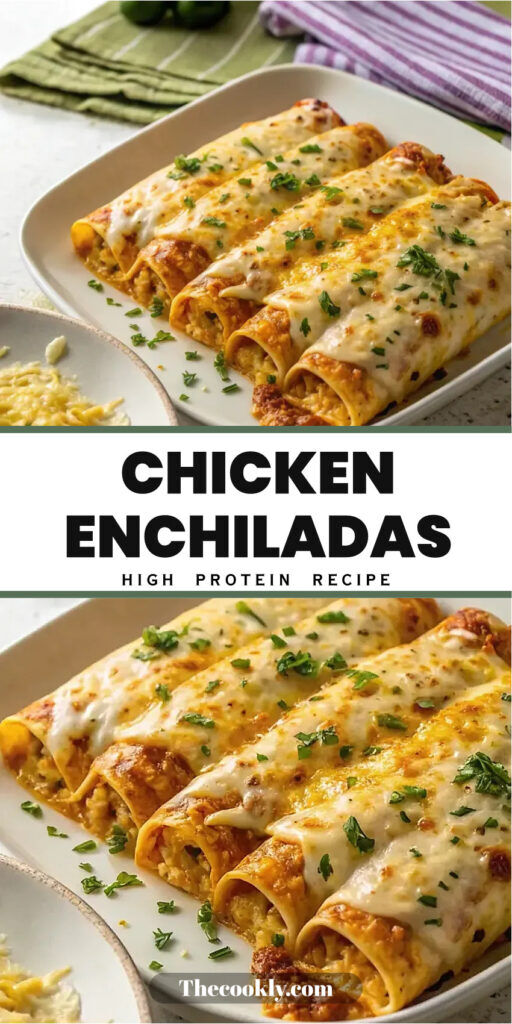 Quick and Healthy Chicken Enchiladas for Dinner