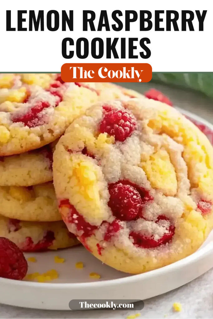 Easy Lemon Raspberry Cookies in 27 Minutes