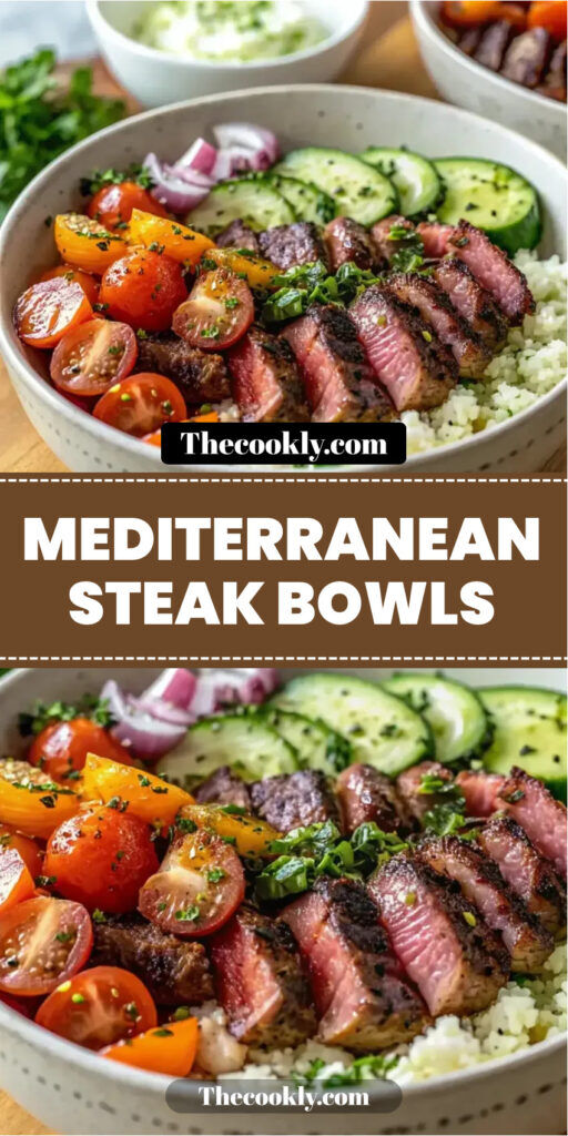 Easy Mediterranean Steak Bowls in Just 40 Minutes