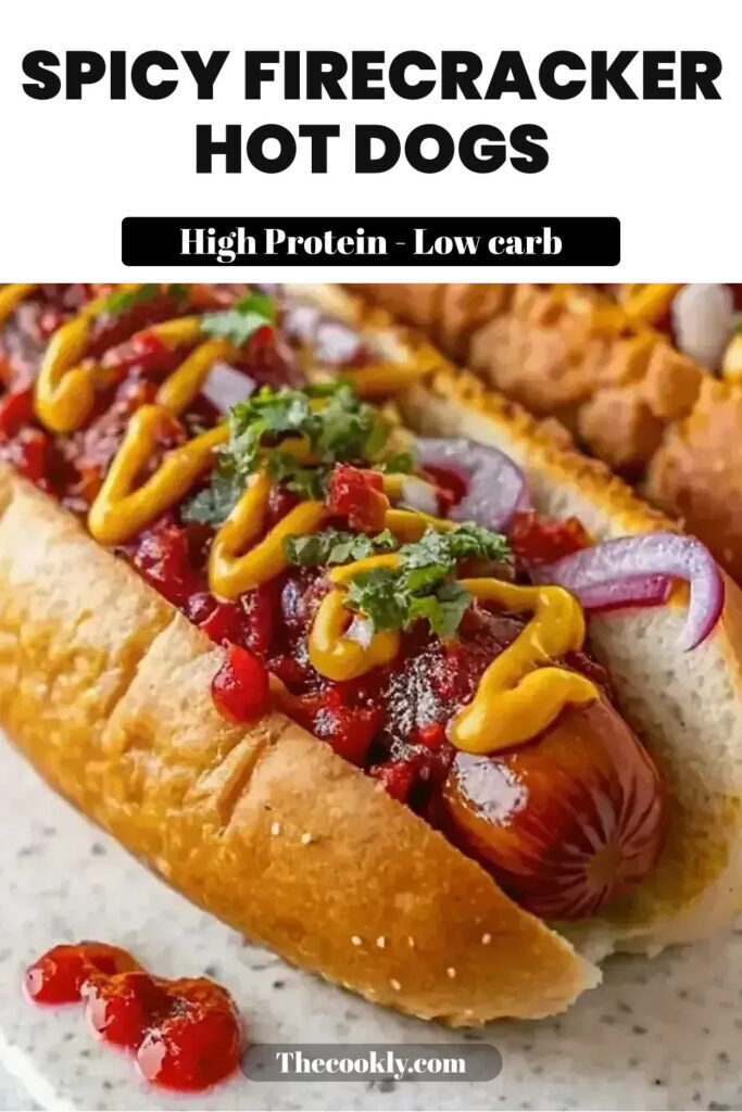 Spicy Firecracker Hot Dogs with Bold Flavor